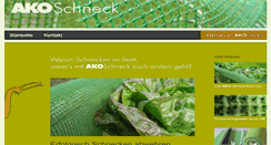 Desktop Screenshot of akoschneck.de