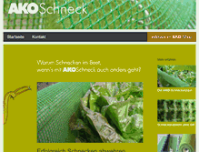 Tablet Screenshot of akoschneck.de
